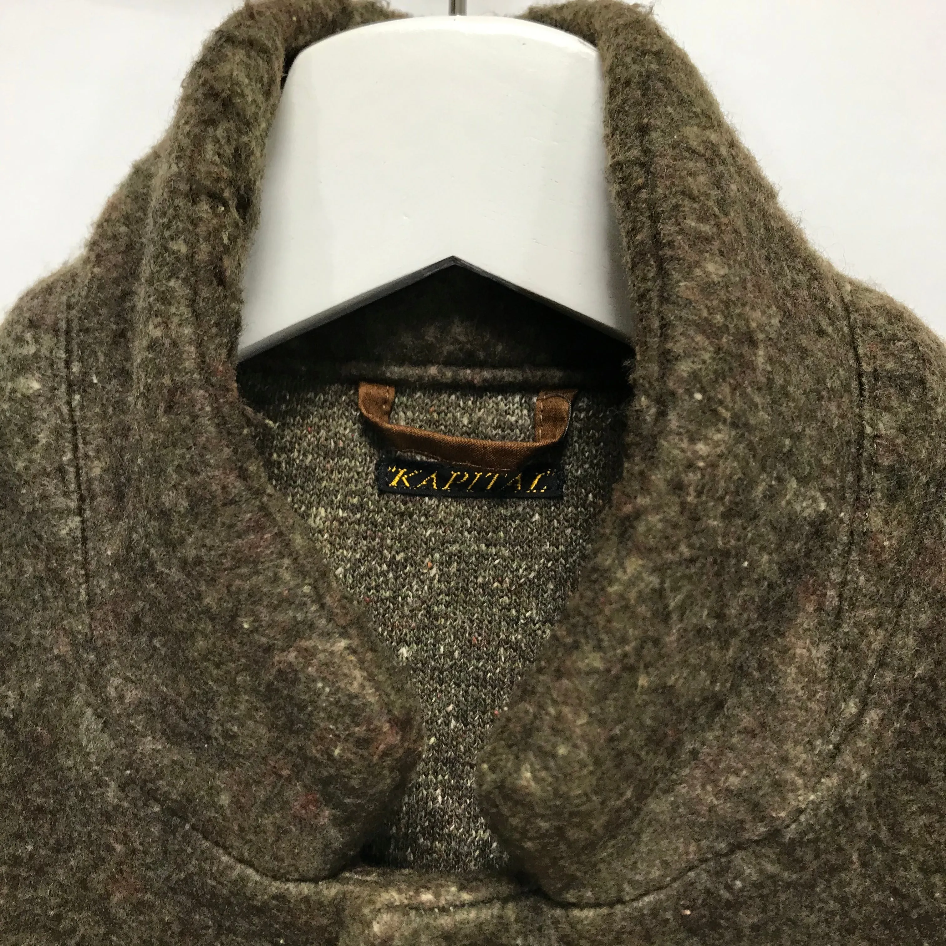 [M] Kapital Fleece Coat Brown
