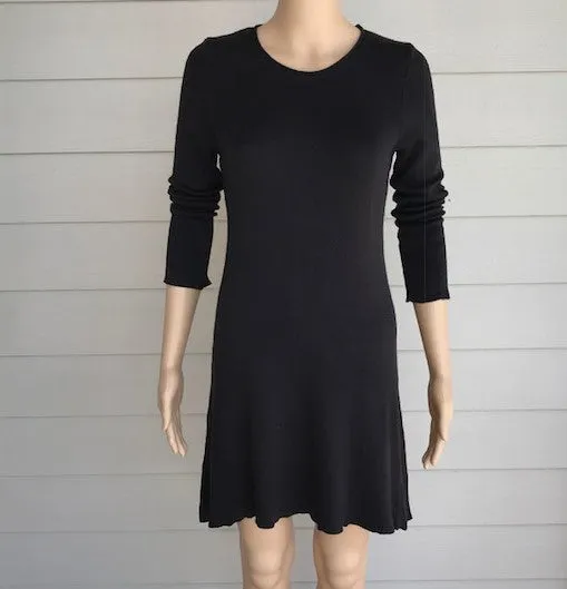 M. Rena Charcoal Sweater Dress