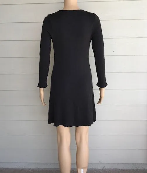 M. Rena Charcoal Sweater Dress