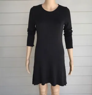 M. Rena Charcoal Sweater Dress