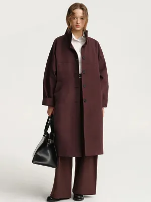 MADELIN – Women’s Solid Casual Trench Coat