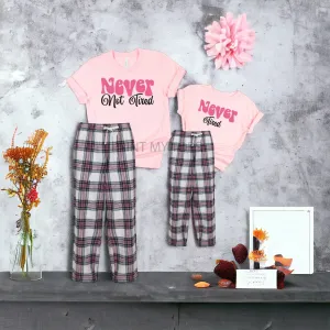 Matching Tired Pyjamas