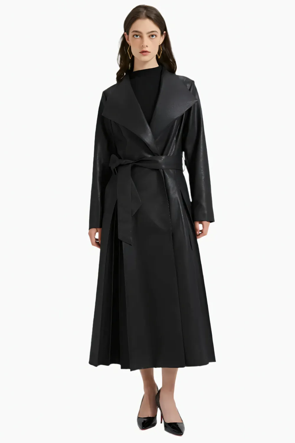 Matrix Luxe Trench Coat