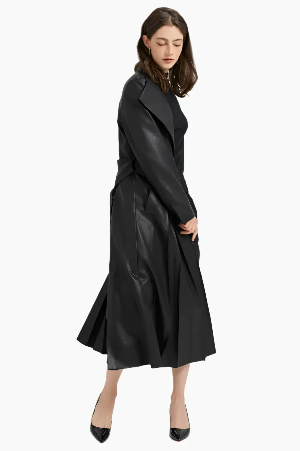 Matrix Luxe Trench Coat