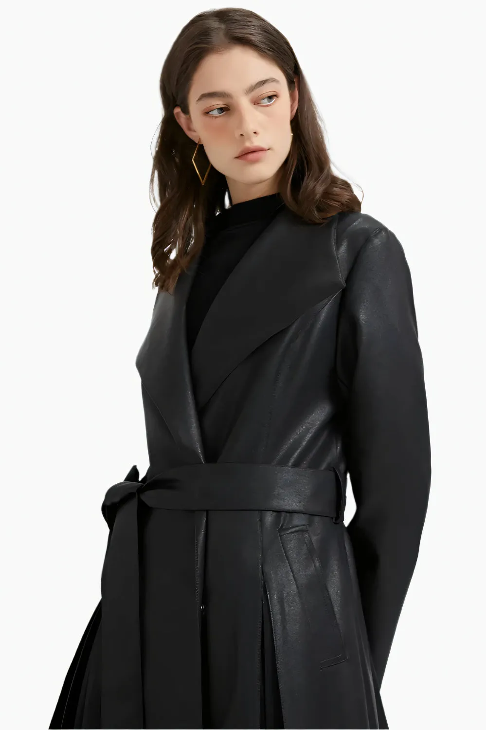 Matrix Luxe Trench Coat