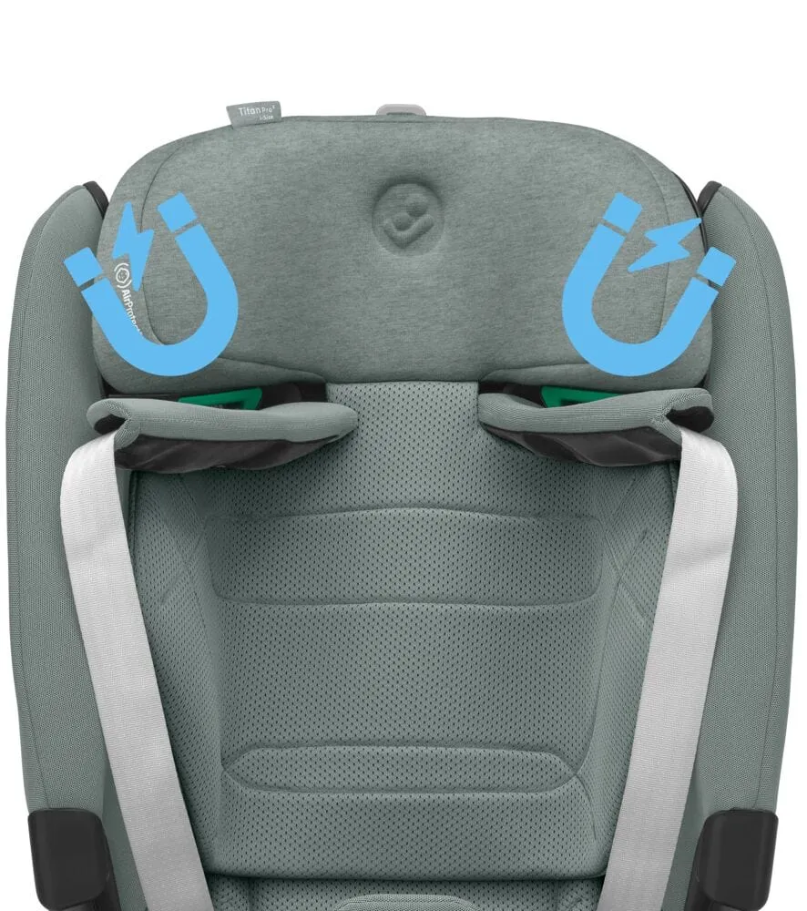 Maxi-Cosi Titan Pro i-Size Car Seat in Authentic Grey 2