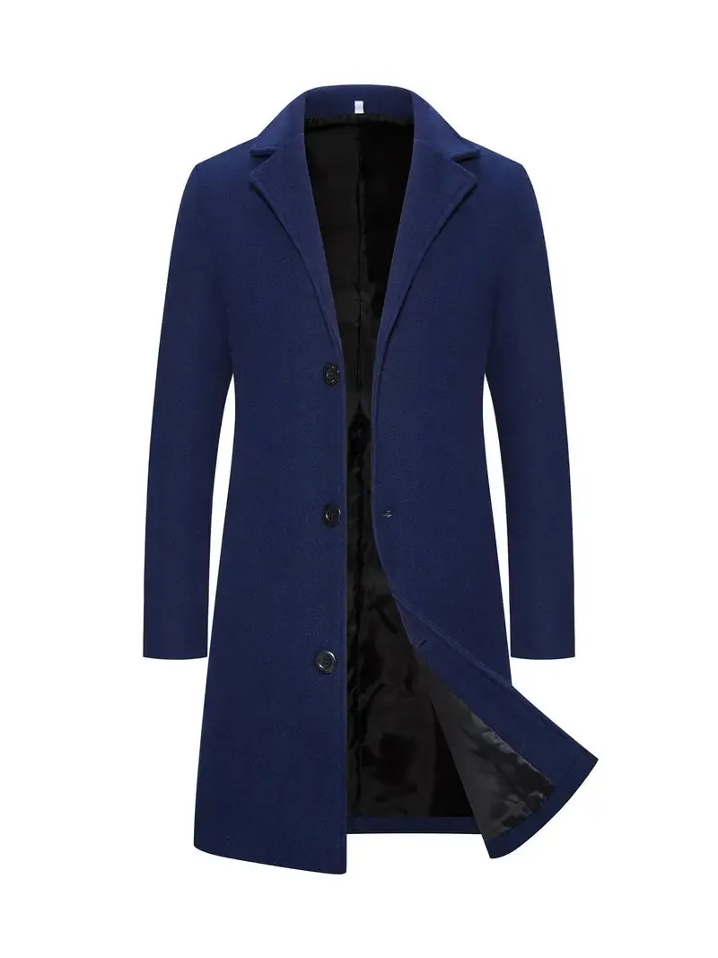 Men's Classic Trench Coat for Fall and Winter – Adrian
