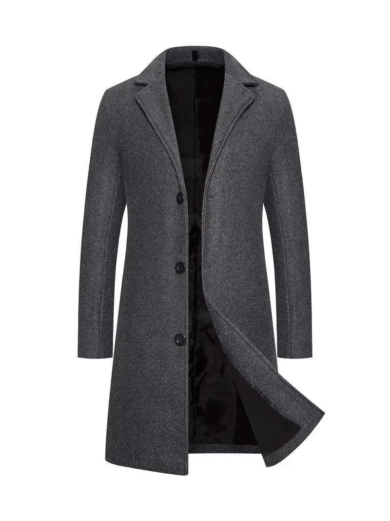 Men's Classic Trench Coat for Fall and Winter – Adrian