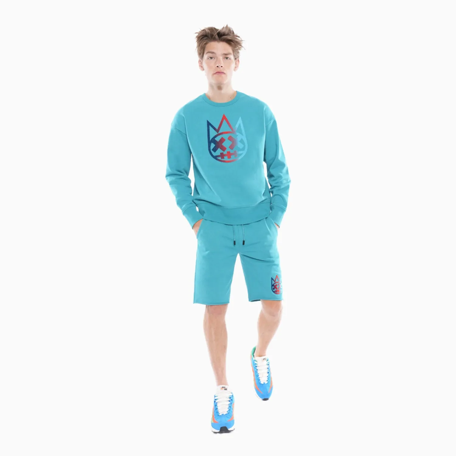 Men's Crew Neck Fleece  Sweatshirt
