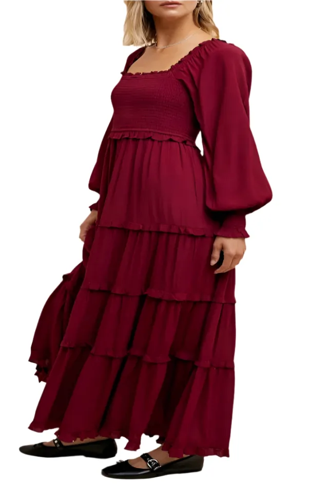 Merlot Peasant Maxi