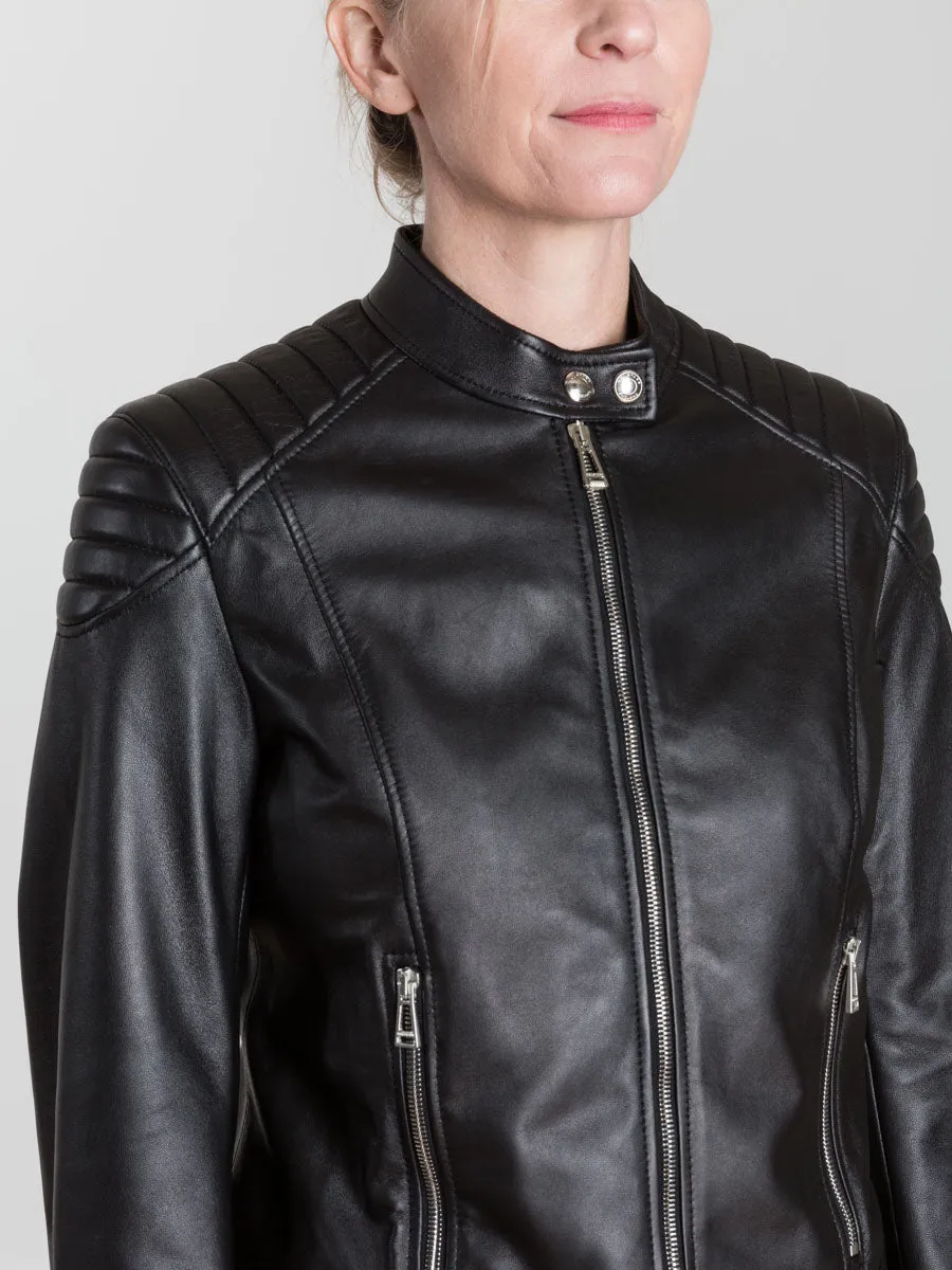 mollison jacket - black