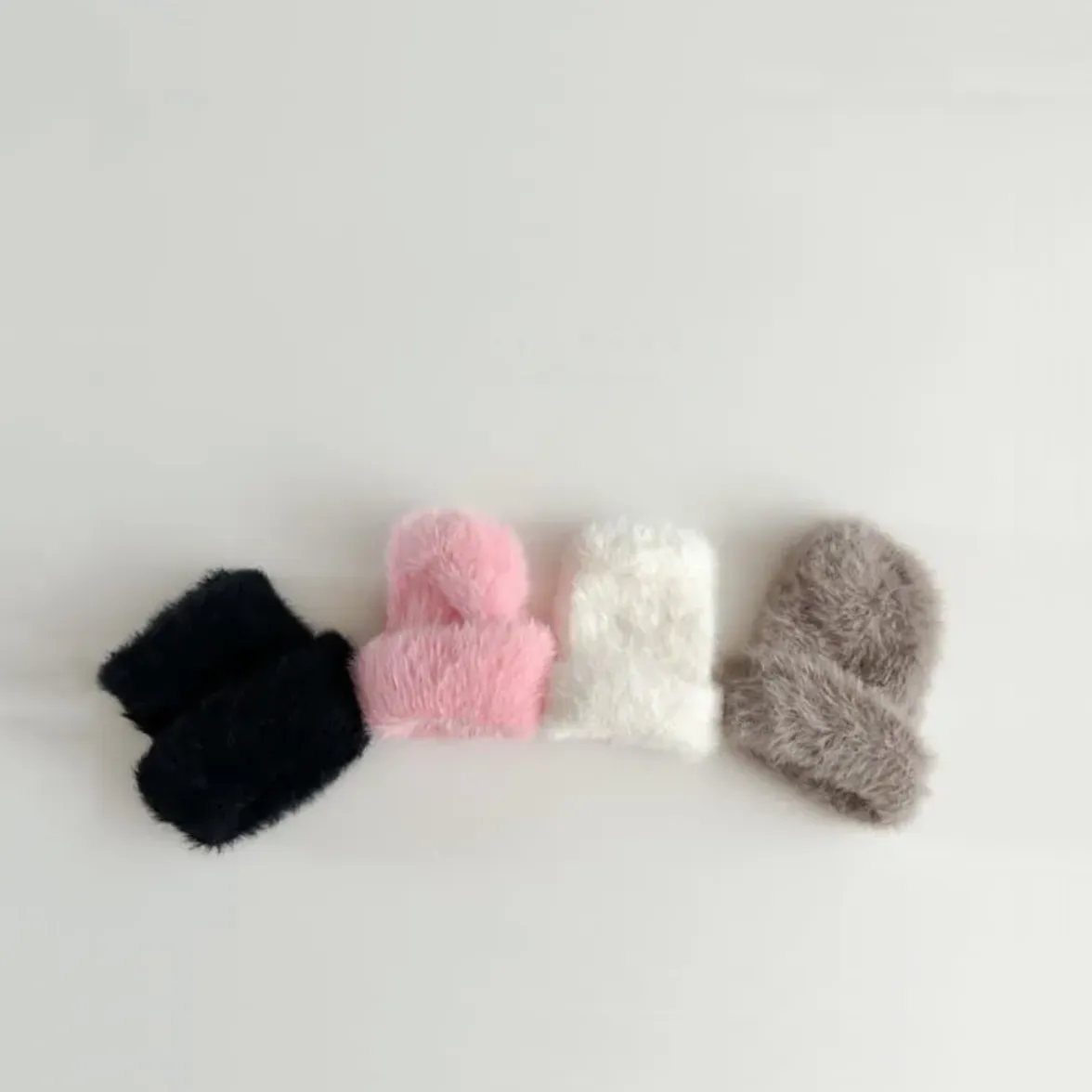 MY_BEBE FLUFFY BEANIE HAT