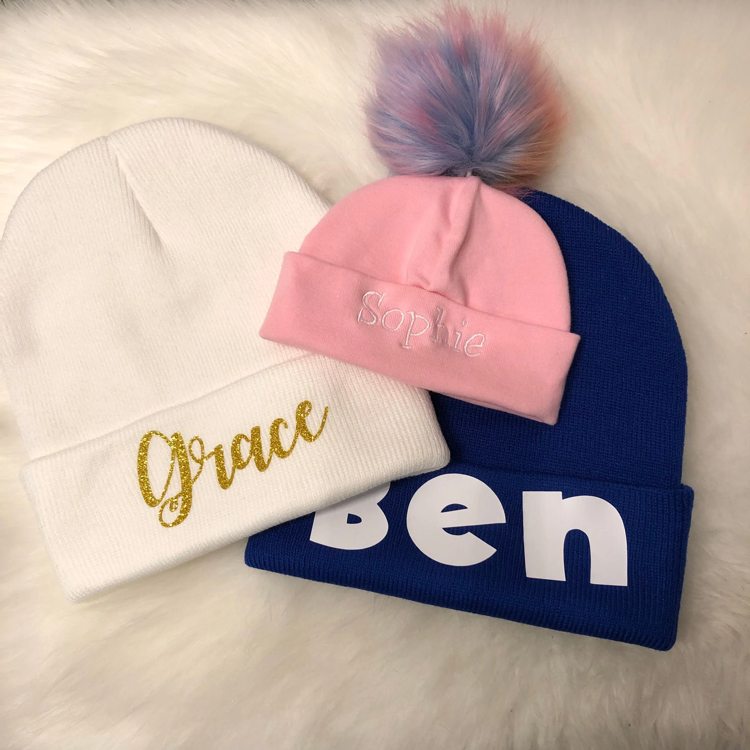 Name Hat - Many Colours Available