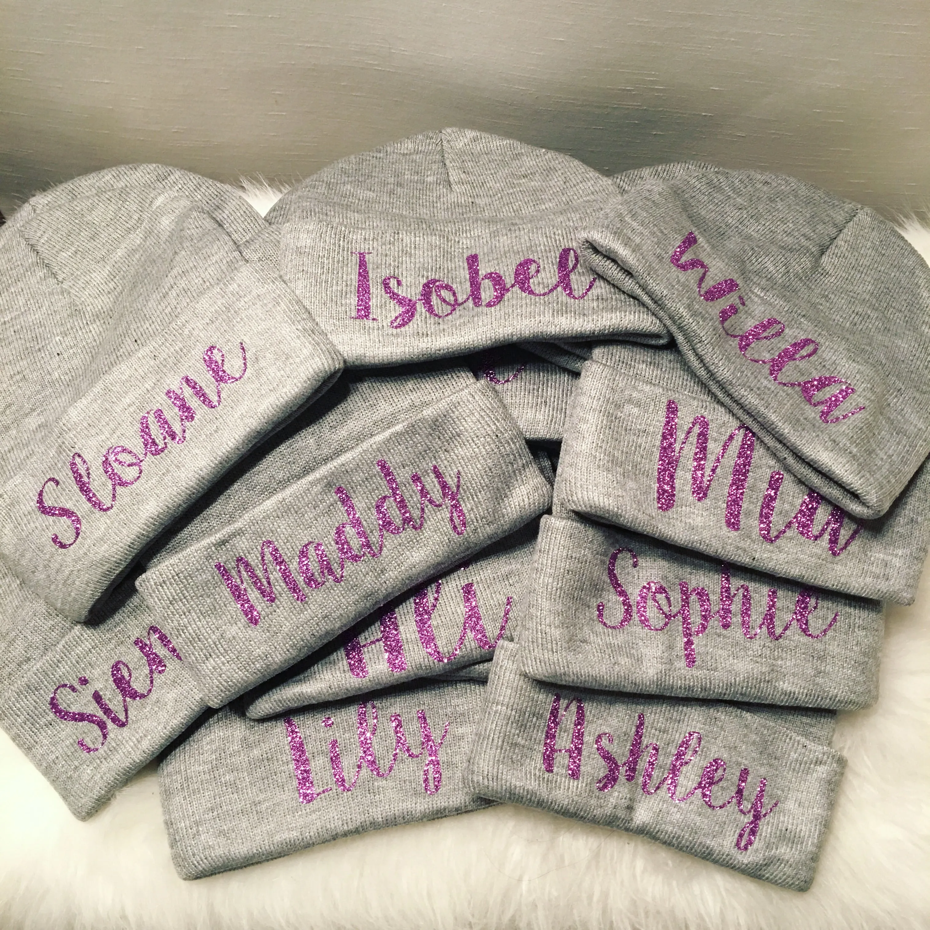 Name Hat - Many Colours Available