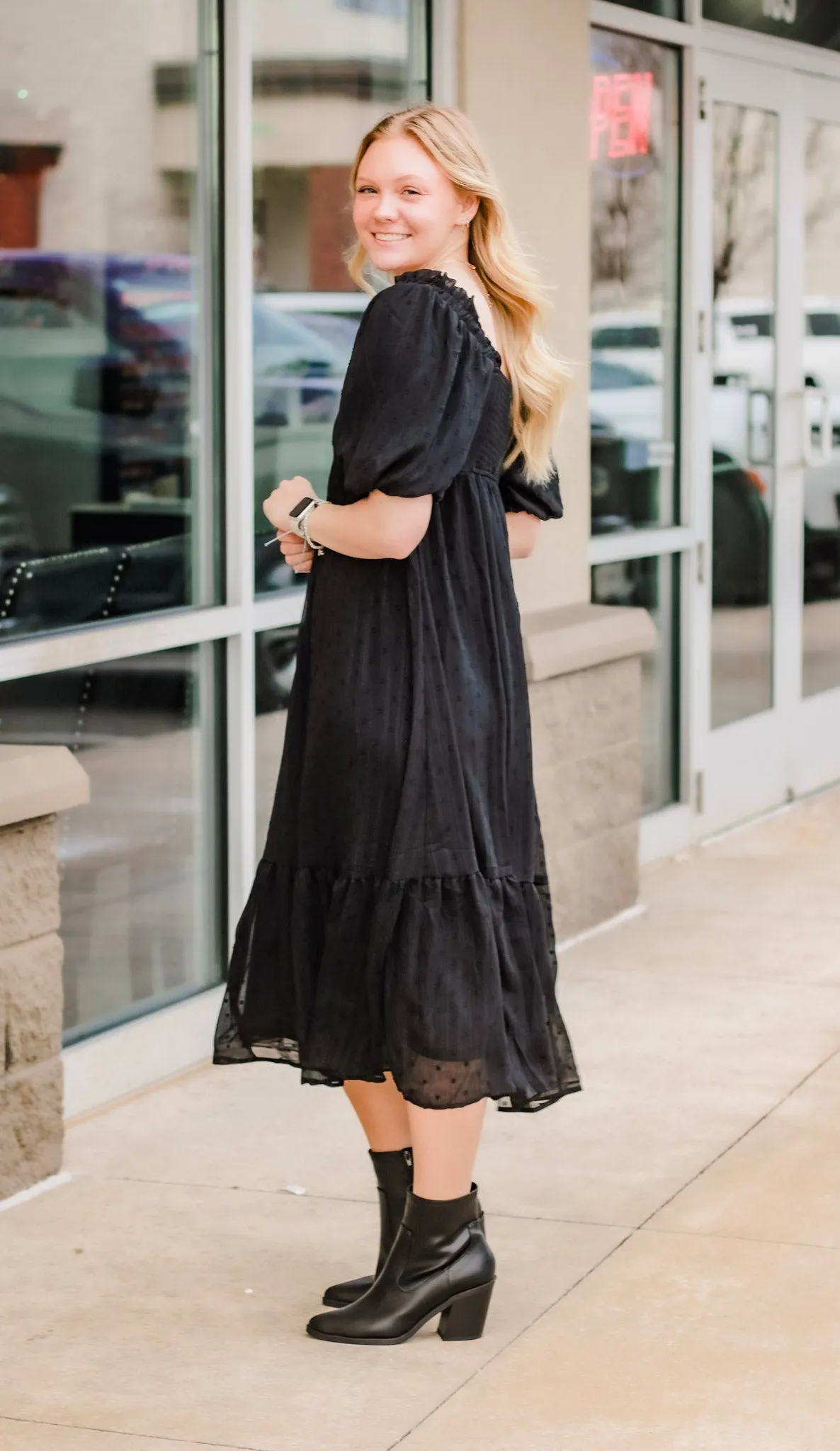 Need to Dress Up Black Maxi Dress