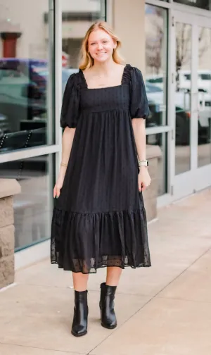 Need to Dress Up Black Maxi Dress