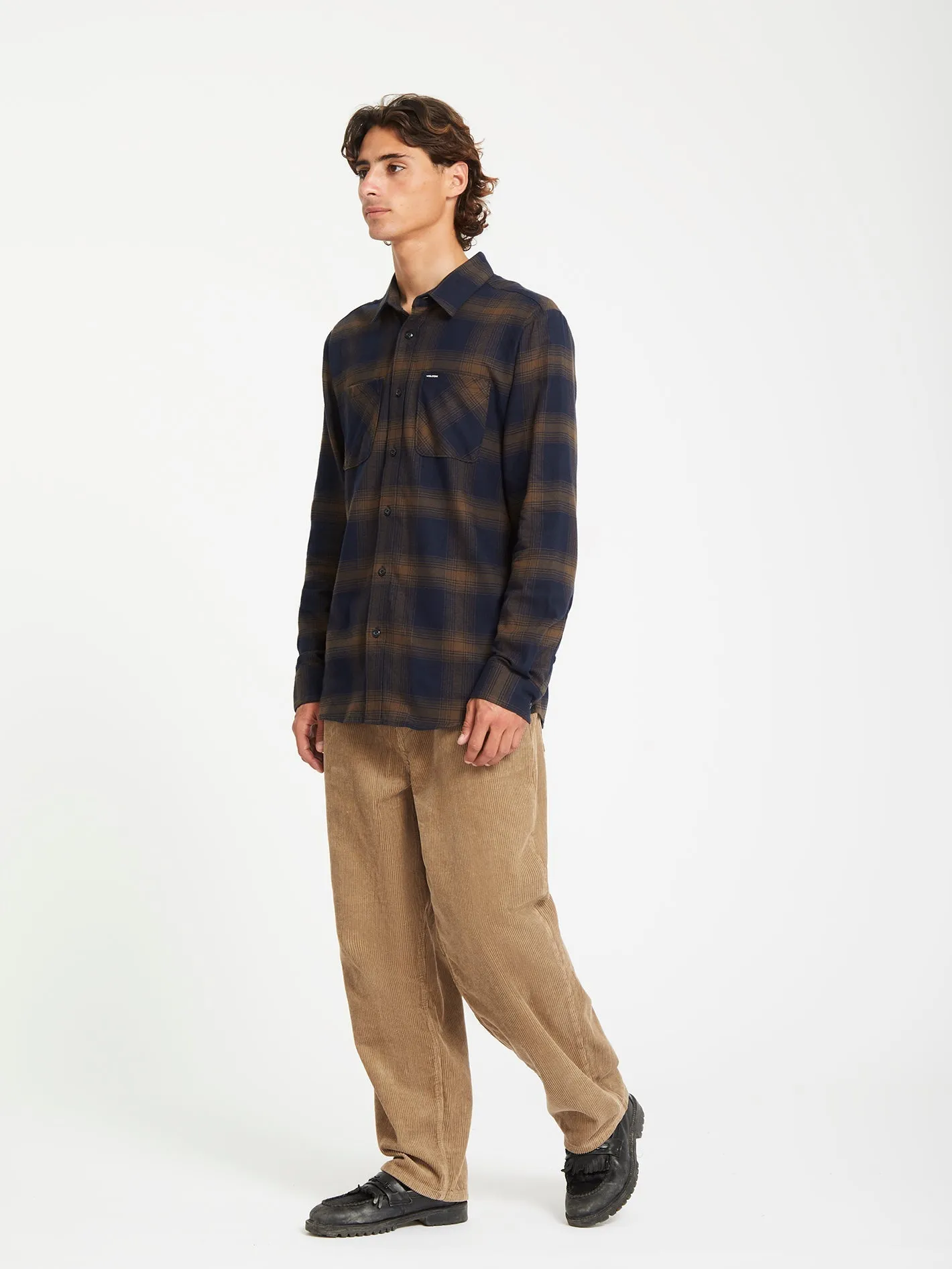 Netastone Flannel Hemd - Dark Earth
