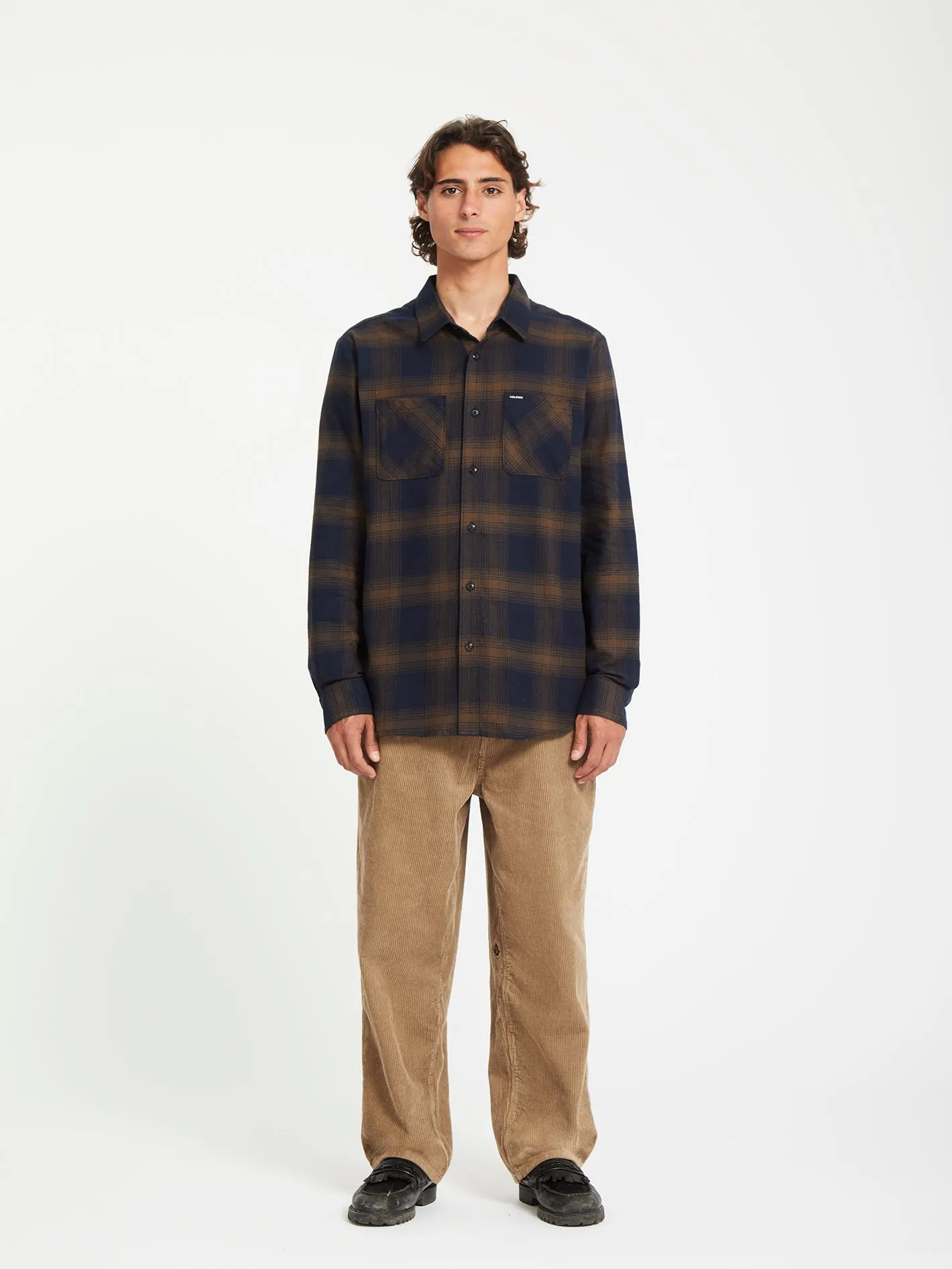 Netastone Flannel Hemd - Dark Earth