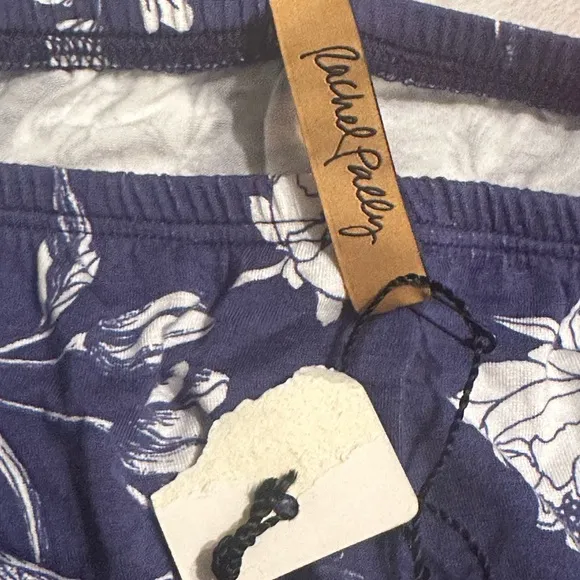 New Rachel Pally Strapless  blue Floral Maxi Dress