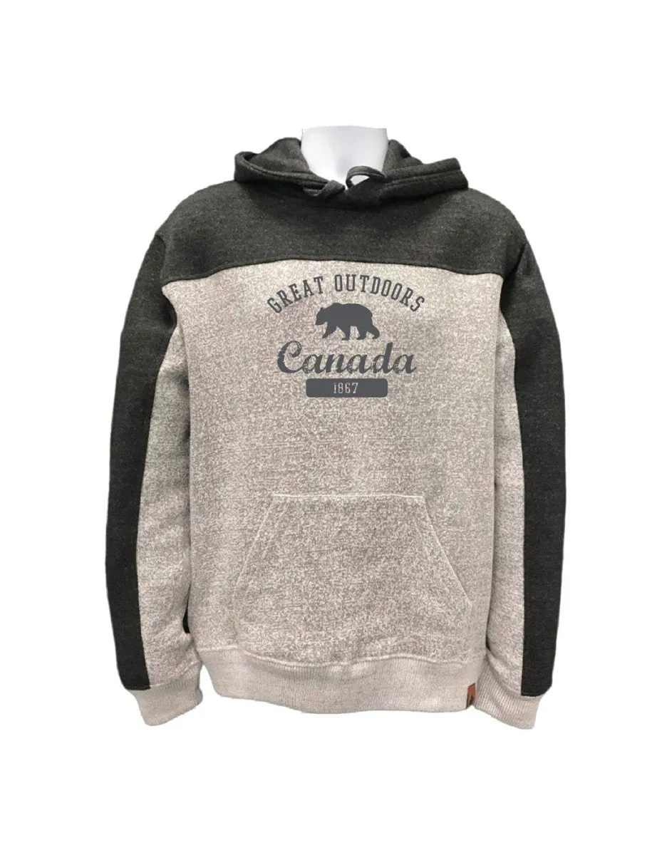 North & Oak Nantucket Fleece Hoodie - Canada Bear - ONLINE ONLY