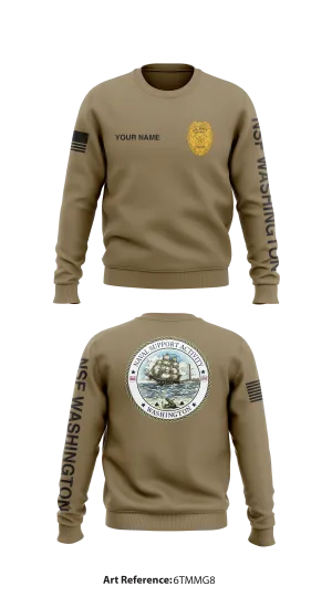 NSF Washington Store 1 Core Men's Crewneck Performance Sweatshirt - 6TMMG8