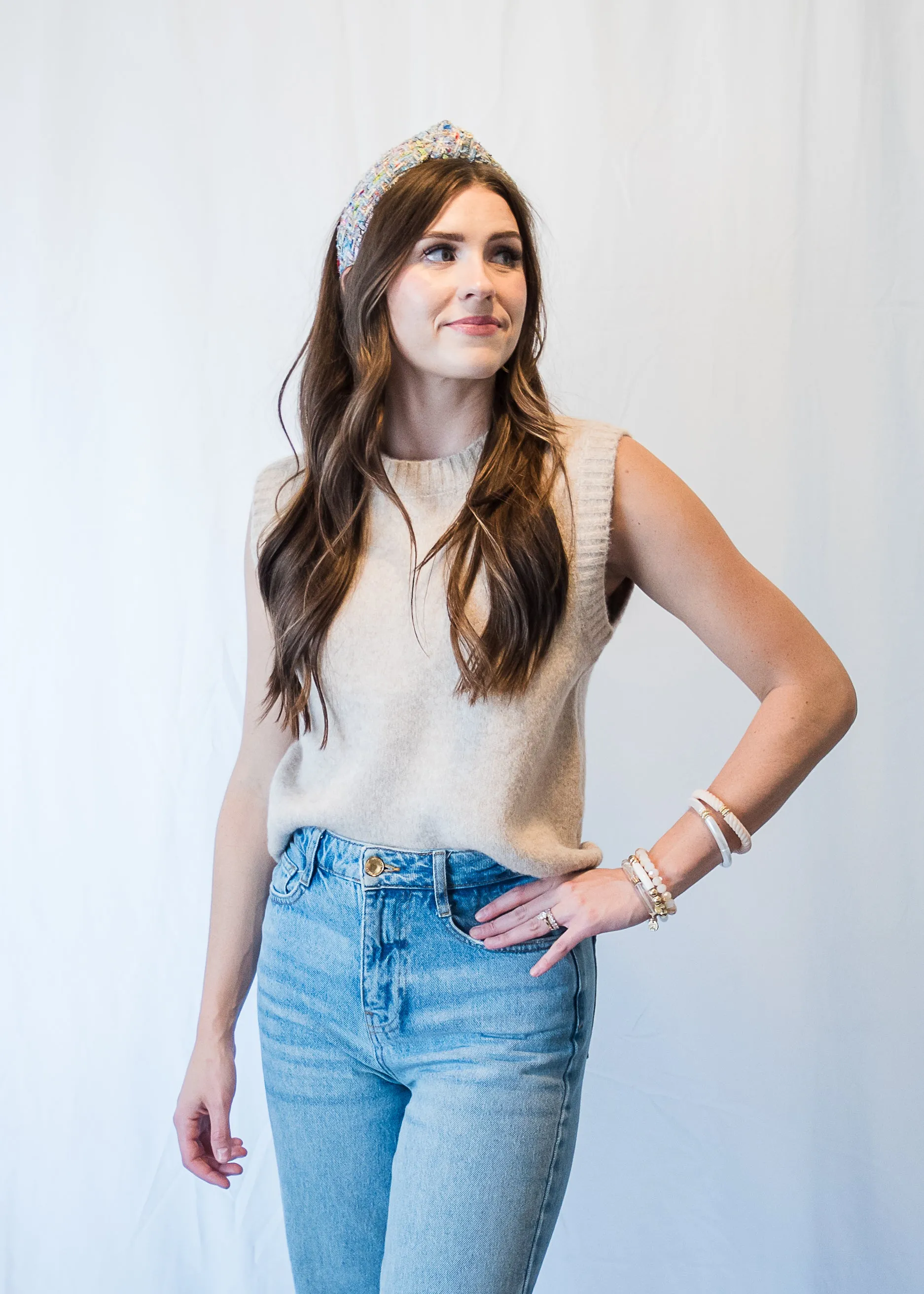 Oatmeal Spice Sweater Tank