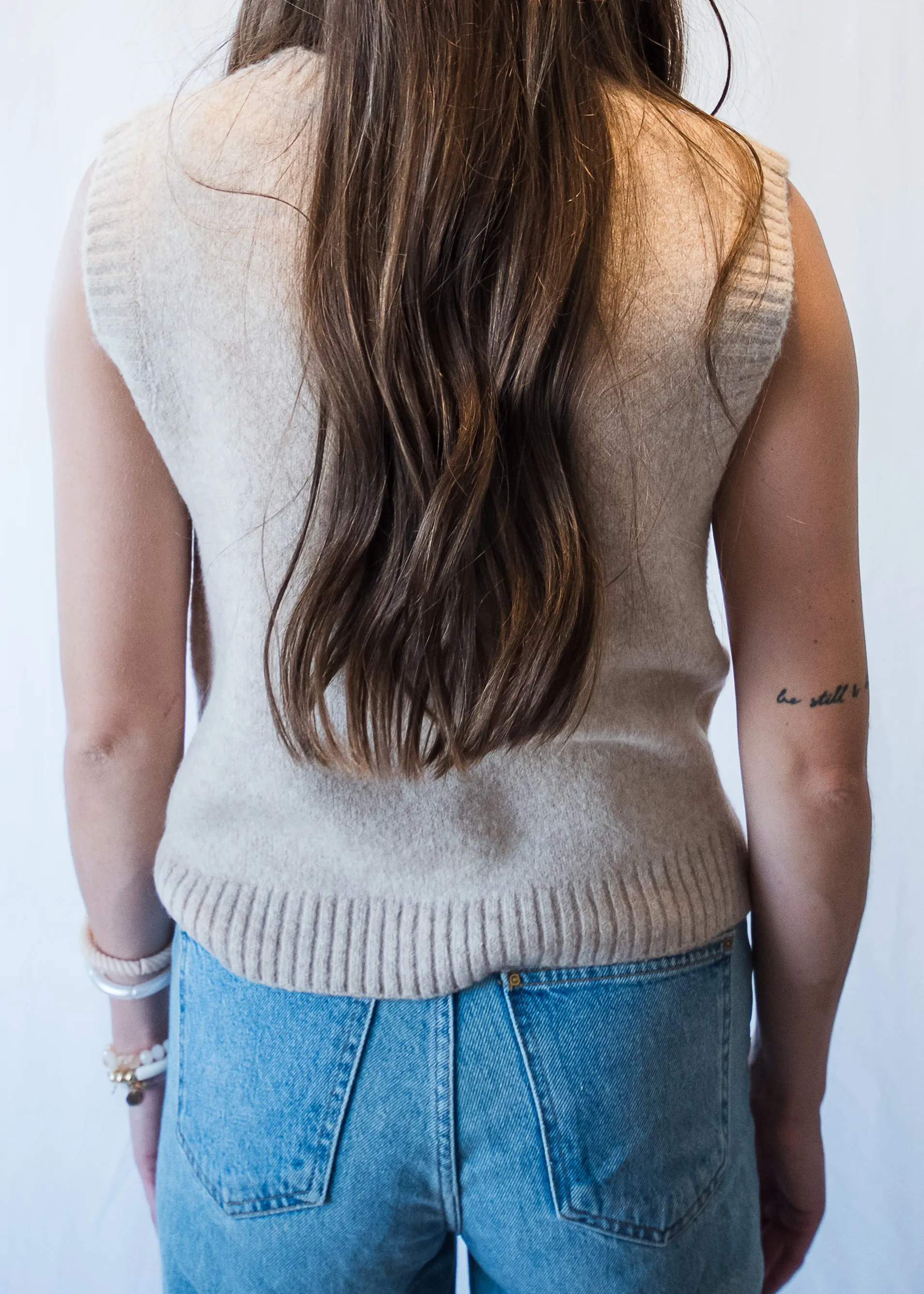 Oatmeal Spice Sweater Tank