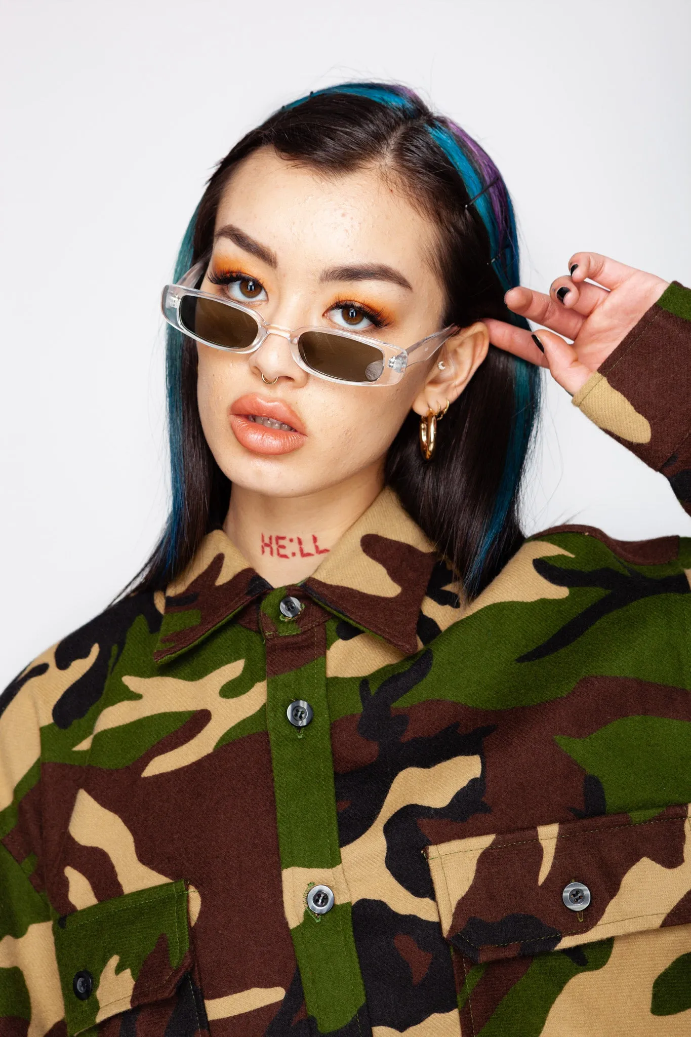 Off Duty Camo Flannel Shirt