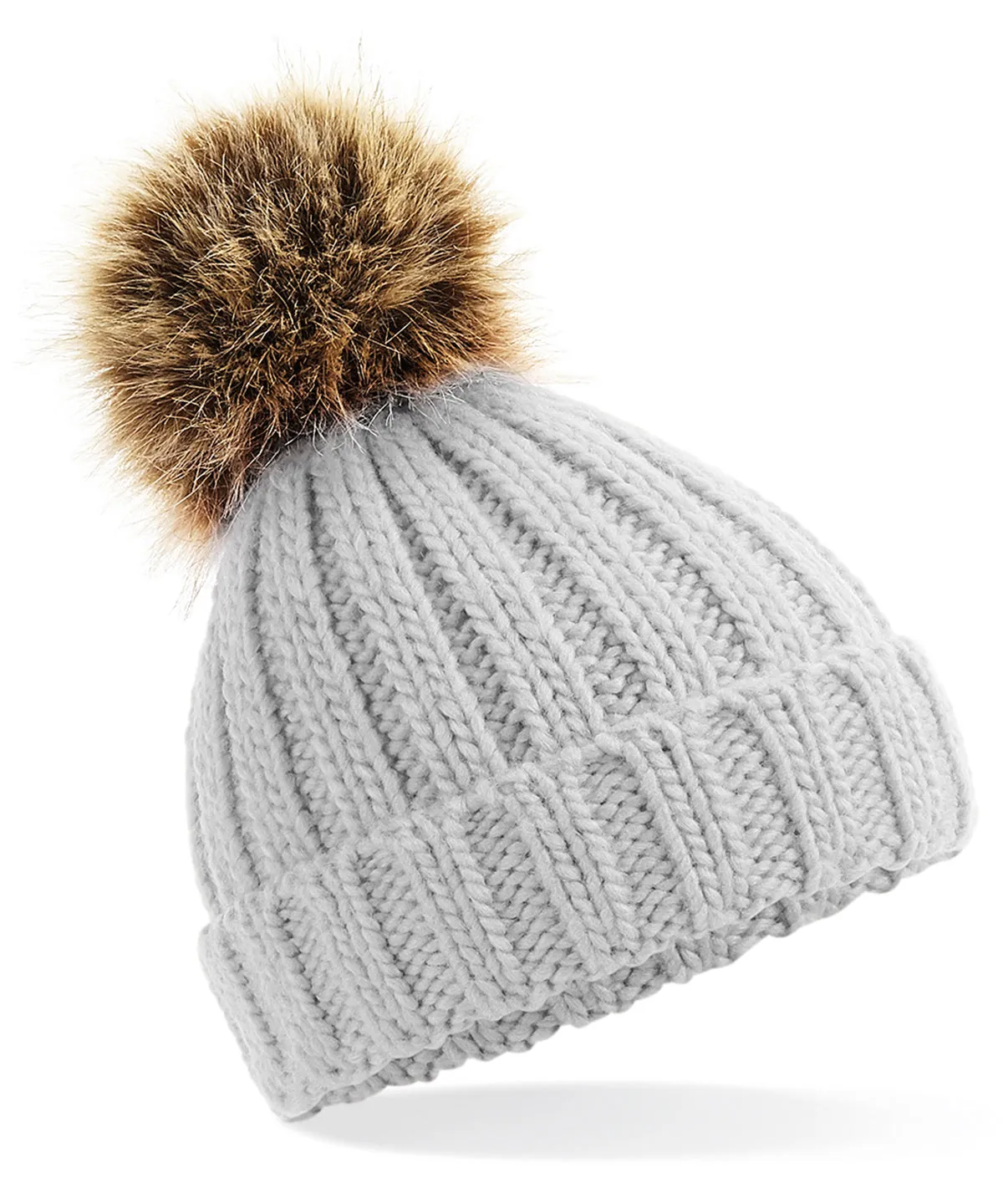 Oh Dorothy Infant & Junior Fur Pom Pom Chunky Beanie - 5 colours available
