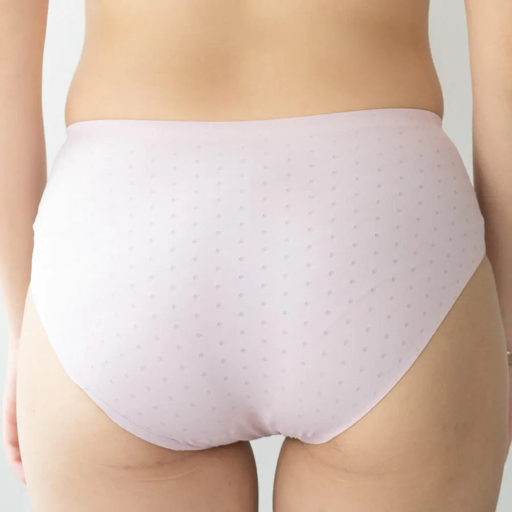OOMPH!Velvet-Matte Seamless Bikini Cheeky in Muted Pink