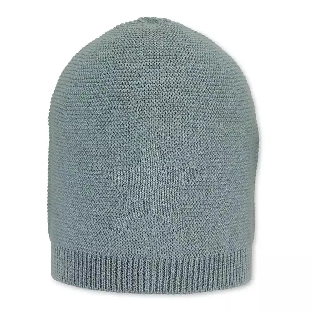 Organic Knit Baby Hat - Soft Green