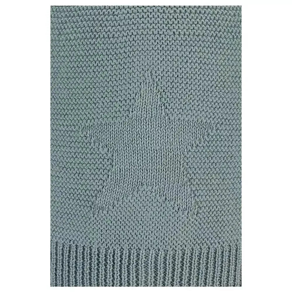 Organic Knit Baby Hat - Soft Green