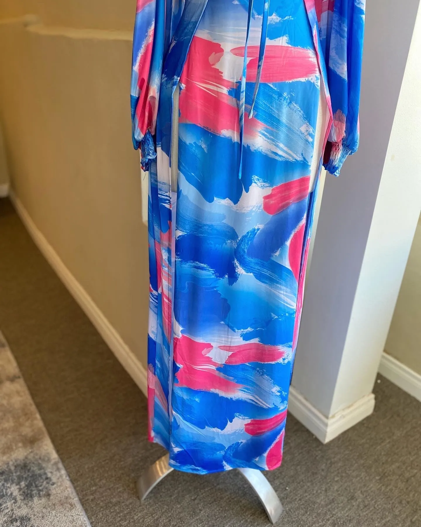 O/S Keyhole Slit Dress FINAL SALE