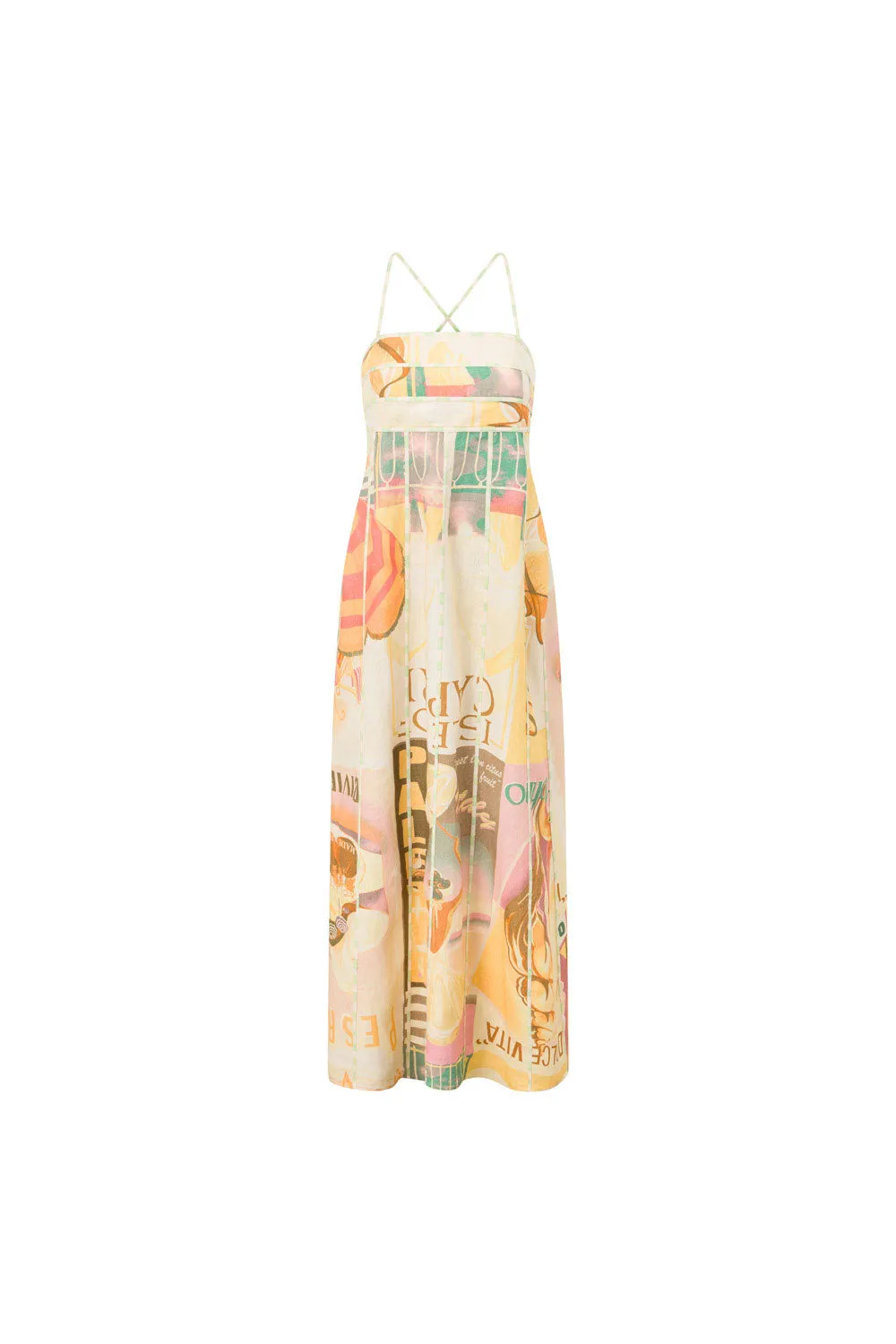 Palermo Dress - Fiorire Rosa