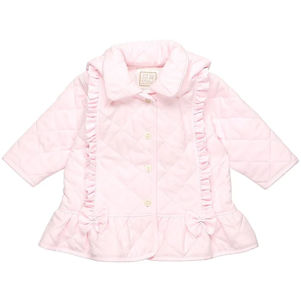 Parisa Pretty Baby Girls Quilted Jacket