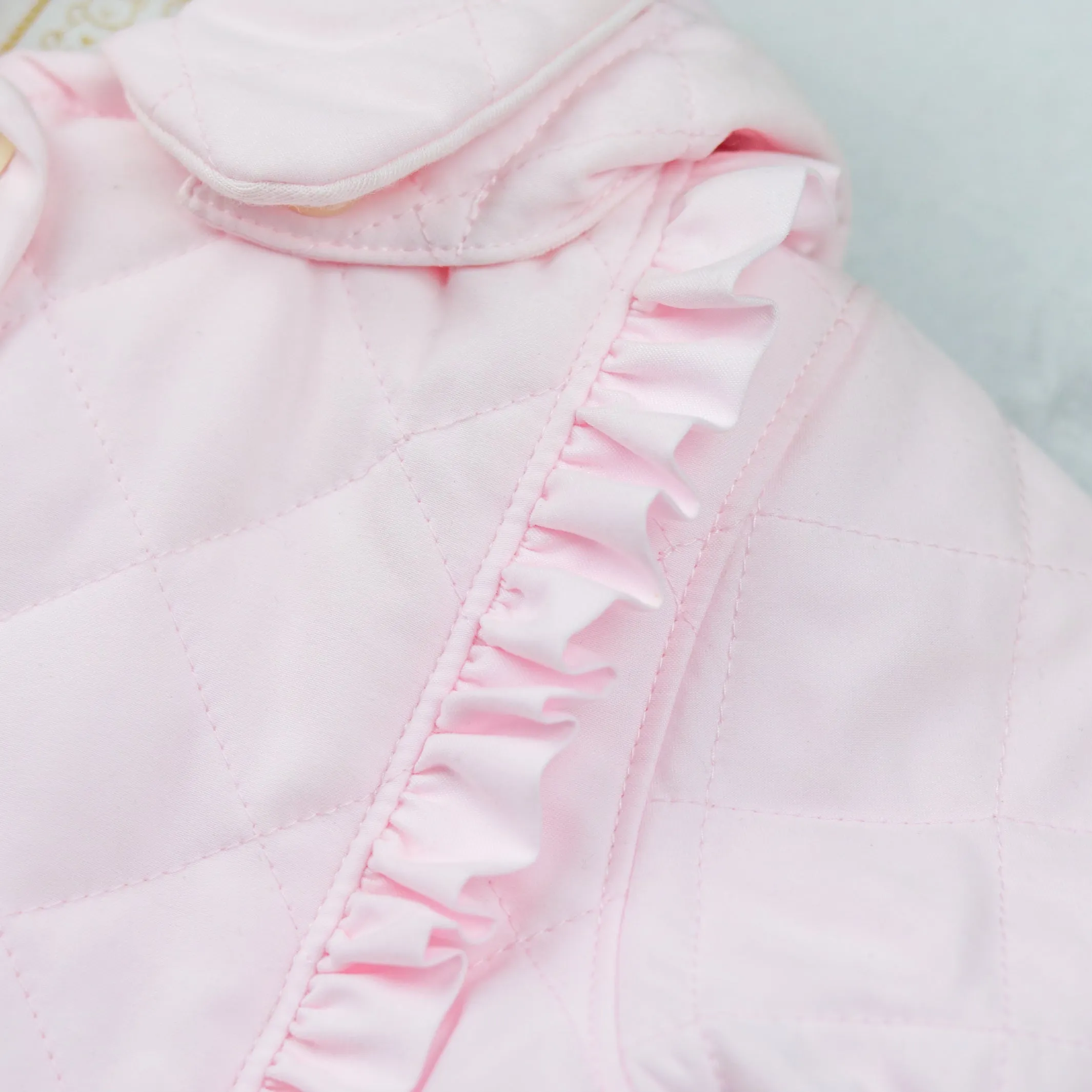 Parisa Pretty Baby Girls Quilted Jacket