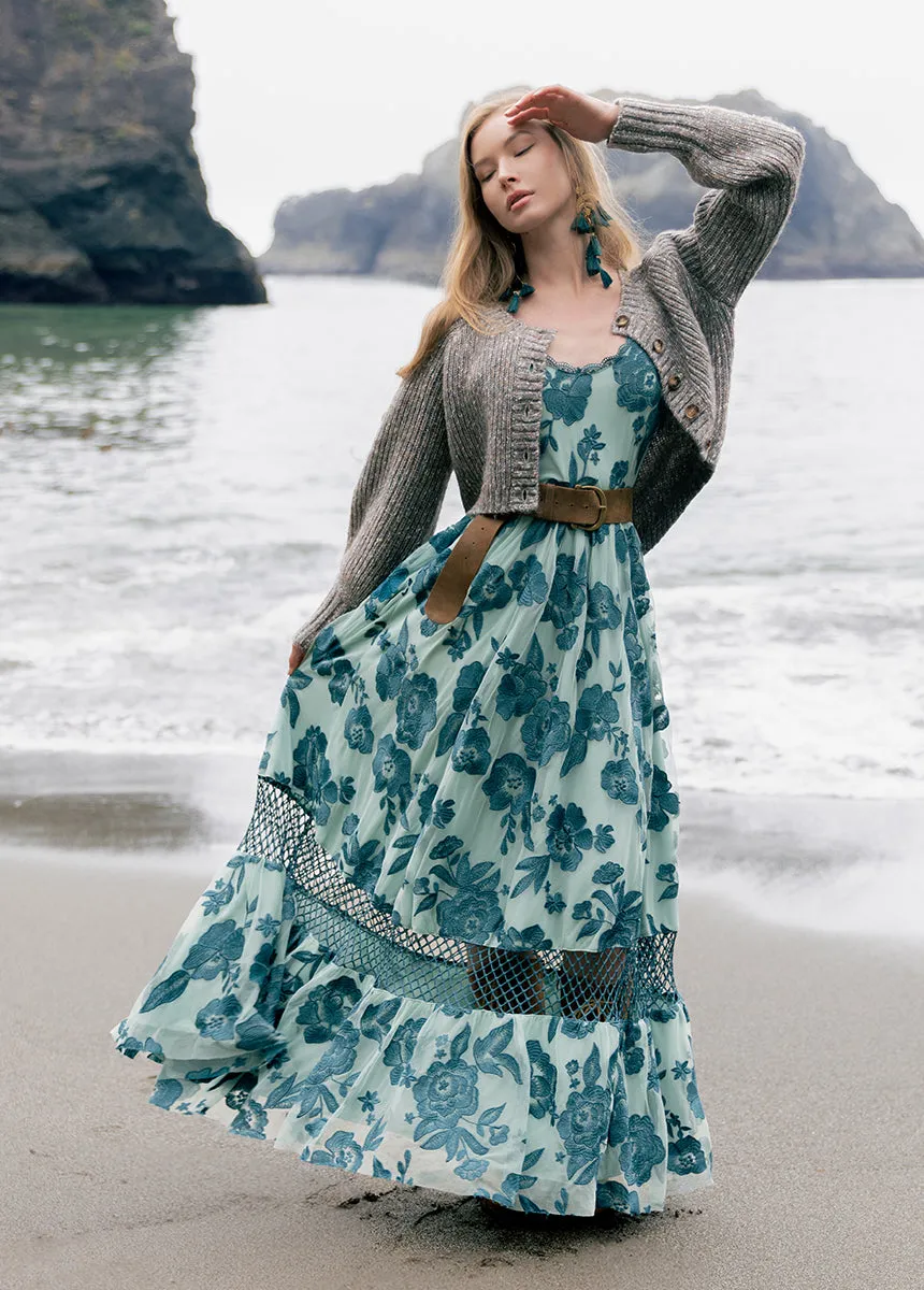 Paulina Dress in Peacock