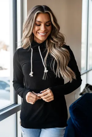 Performance Fleece CowlNeck Sweatshirt -Poppy Seed