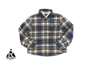 Plaid Sherpa Flannel 2.0 "Blue"