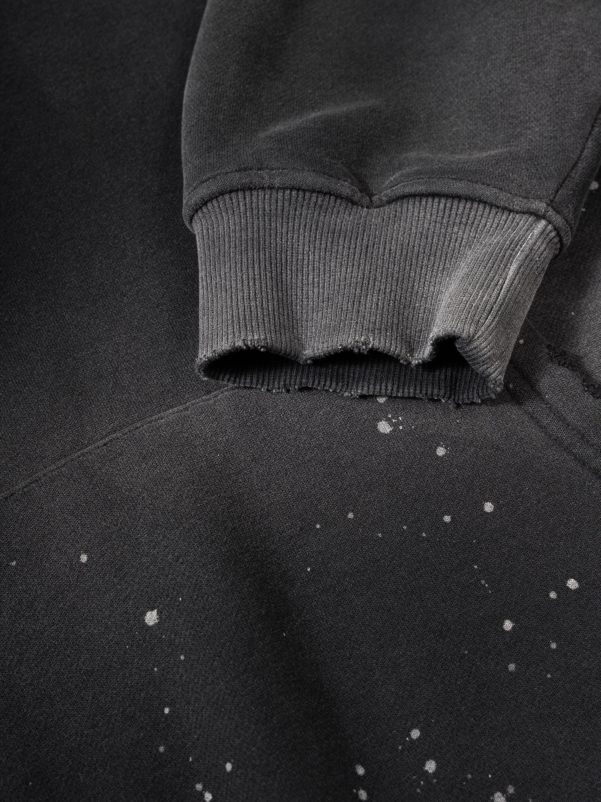 Plenty Dreams Vintage Wash Frayed Fleece Hoodie
