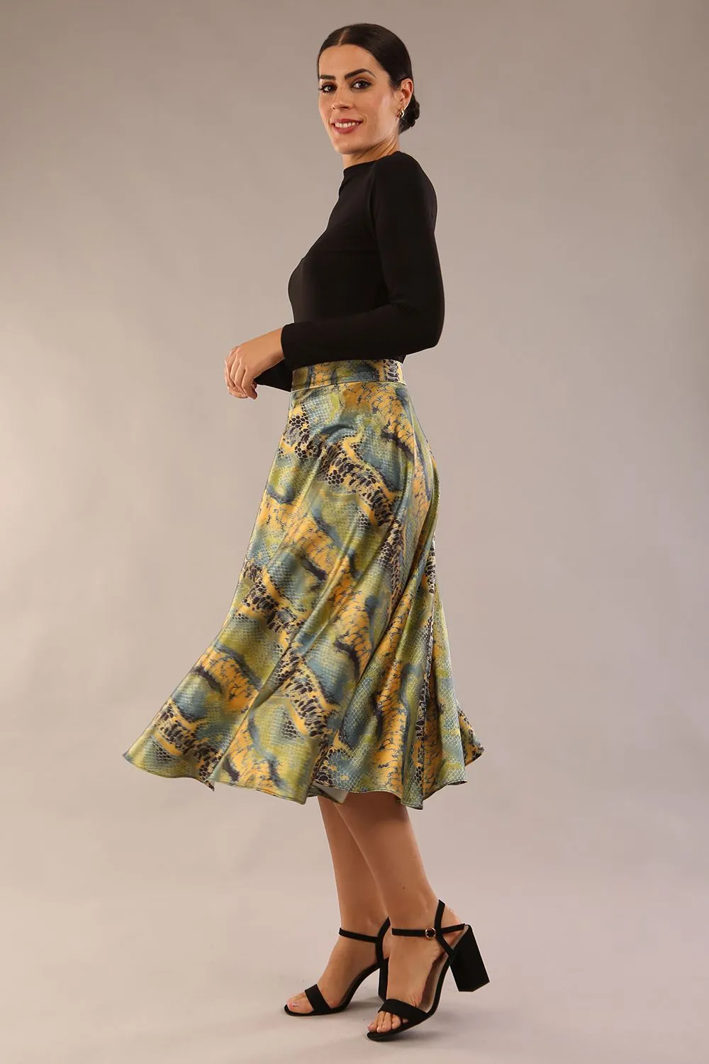(PRE-ORDER) Gwendolyn Midi Length Skirt