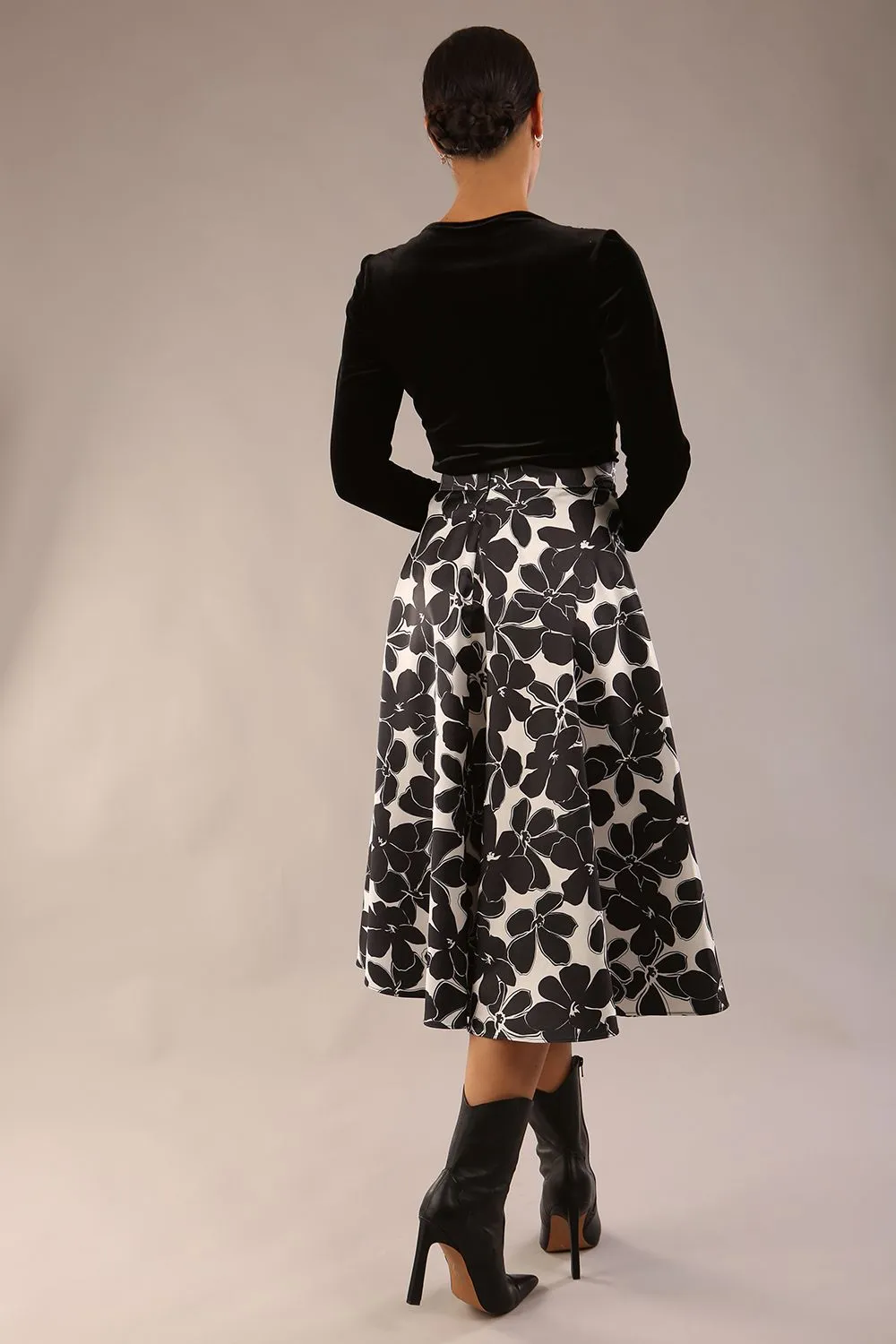 (PRE-ORDER) Gwendolyn Midi Length Skirt