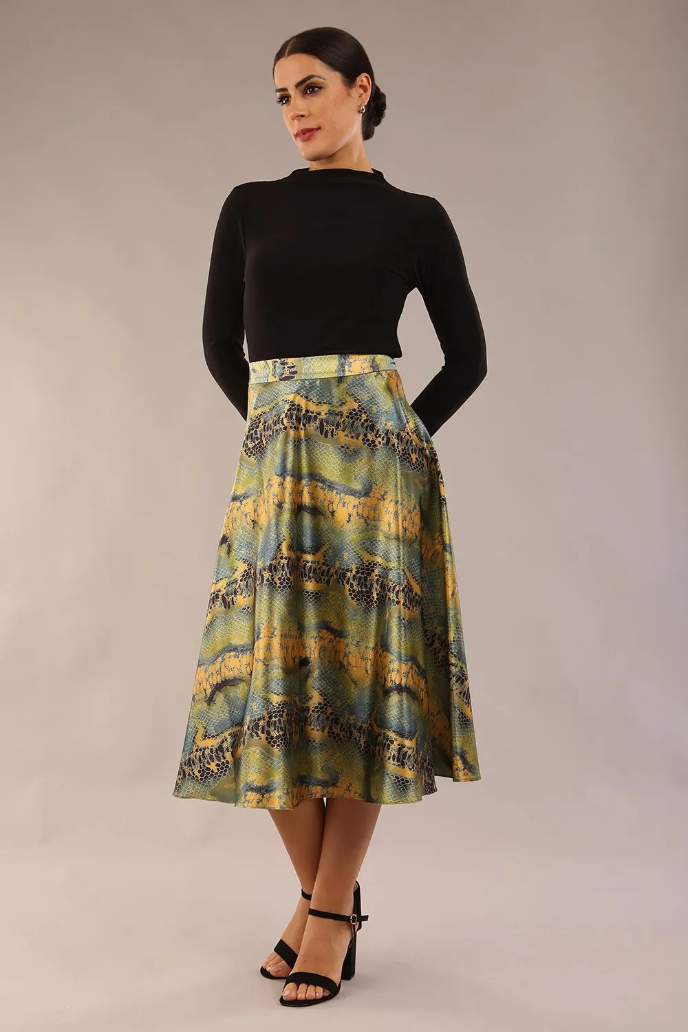 (PRE-ORDER) Gwendolyn Midi Length Skirt