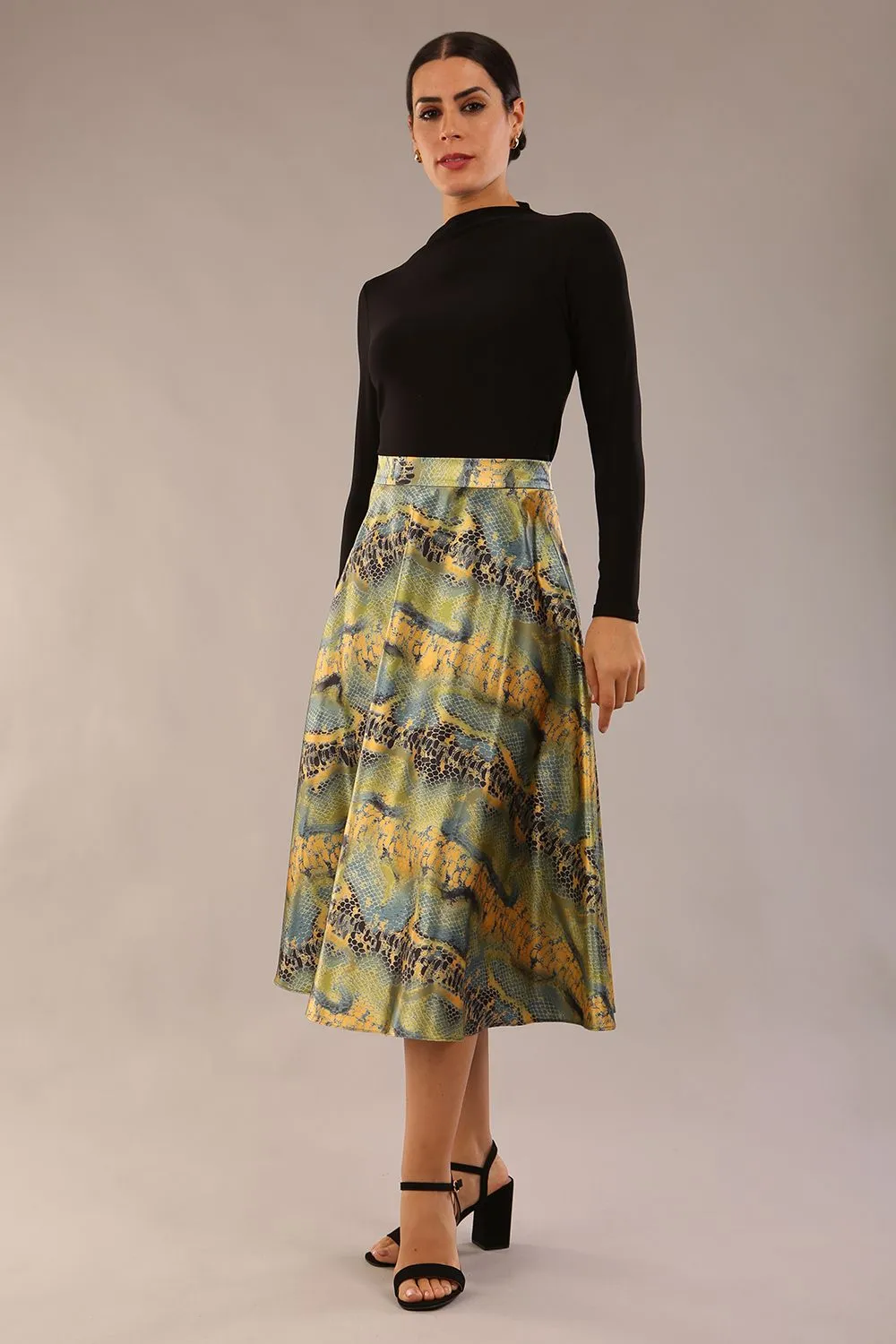 (PRE-ORDER) Gwendolyn Midi Length Skirt