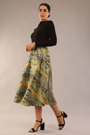 (PRE-ORDER) Gwendolyn Midi Length Skirt