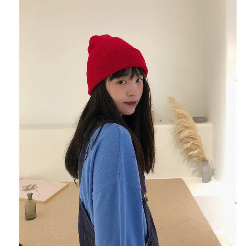 "PURPLE/RED/BLUE HARAJUKU" KNIT HAT K110712