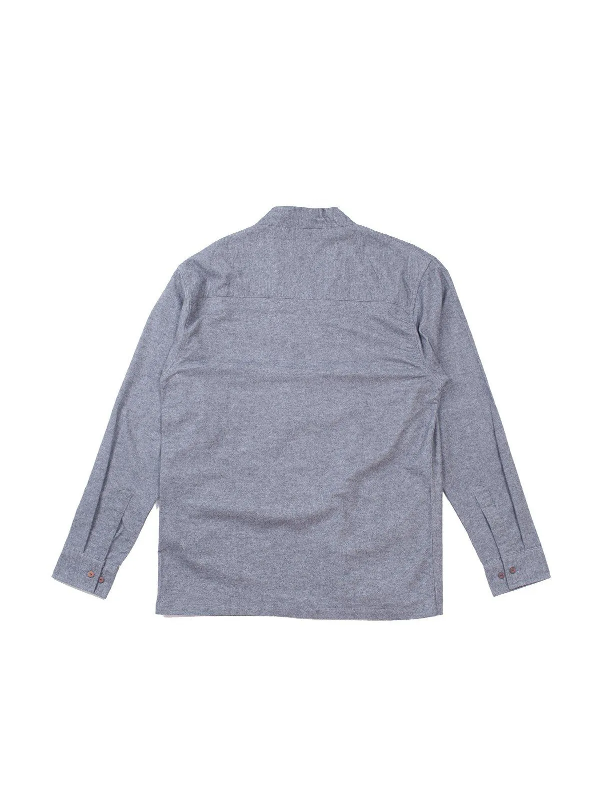 Qutn Throw On IV Charcoal Flannel