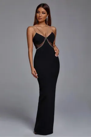 Radiant Diamond Maxi Bandage Dress- Miss Molly brand