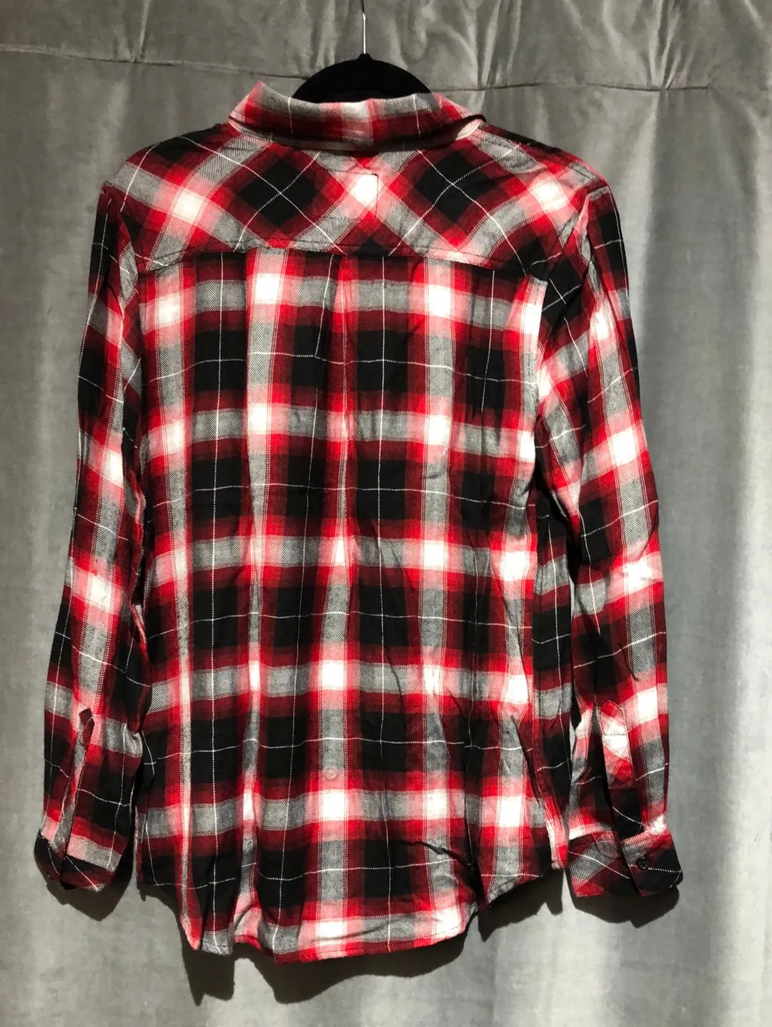 Rails Red Black and White Flannel