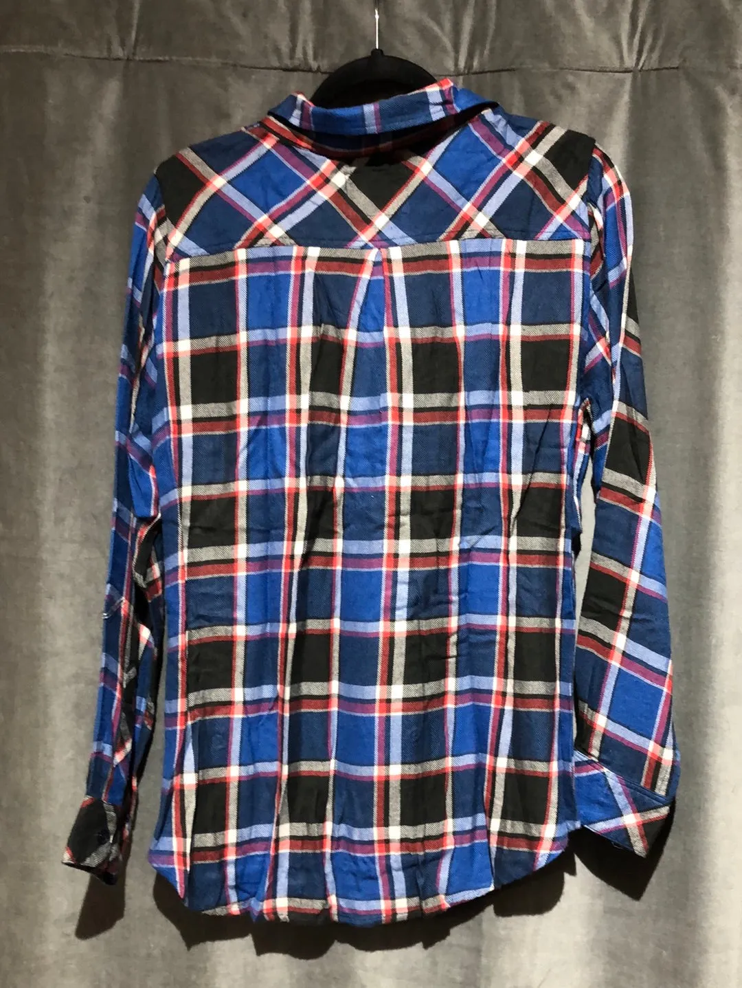 Rails Royal Blue Base Flannel